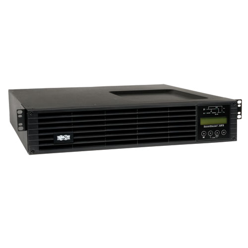 Tripp Lite by Eaton series UPS SmartOnline 2000VA 1800W 120V Double-Conversion Sine Wave UPS - 7 Outlets Extended Run Network Card Option LCD USB DB9 2U Rack/Tower